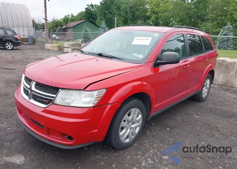 2016 Dodge Journey Se from USA, damaged, VIN 3C4PDDAG0GT242323